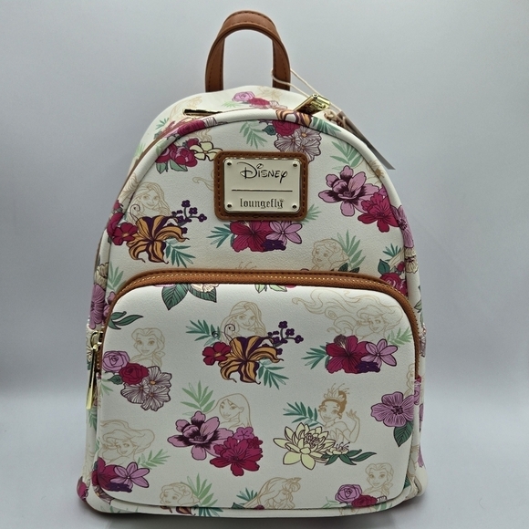 Loungefly Disney Princess Floral Backpack - Picture 2 of 9